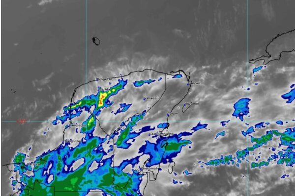 DÍA CALUROSO, CON PROBABILIDAD DE CHUBASCOS, EN LA PENÍNSULA DE YUCATÁN