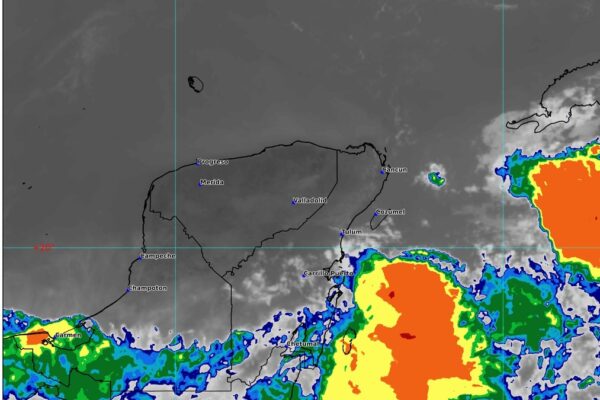 Lluvias puntuales torrenciales en Chiapas, Campeche, Yucatán y Quintana Roo