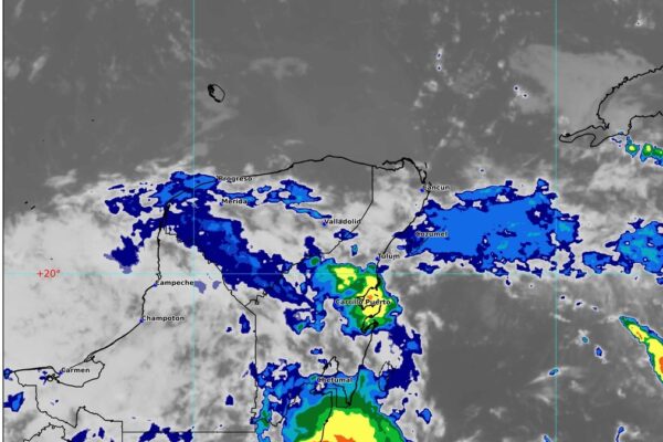 Lluvias intensas y torbellinos para varias regiones de México