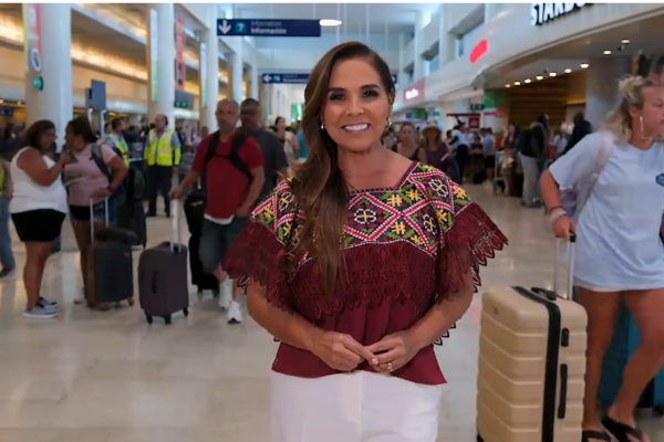 Operaciones aeroportuarias de Cancún volvieron a la normalidad: Mara Lezama