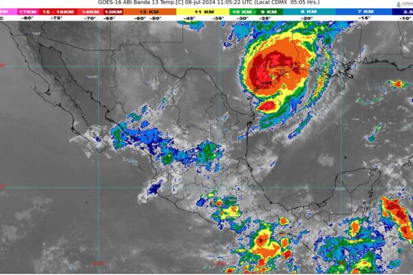 HURACÁN BERYL AFECTA A TAMAULIPAS