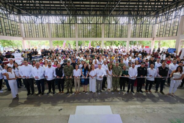 Inaugura Mara Lezama Feria de Paz y Desarme Voluntario en Villas Otoch Paraíso para la Construcción de Paz en Quintana Roo