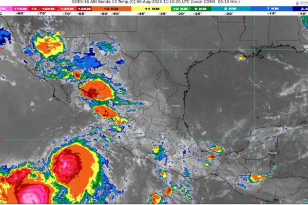 Tormenta tropical Fabio generará lluvias en México