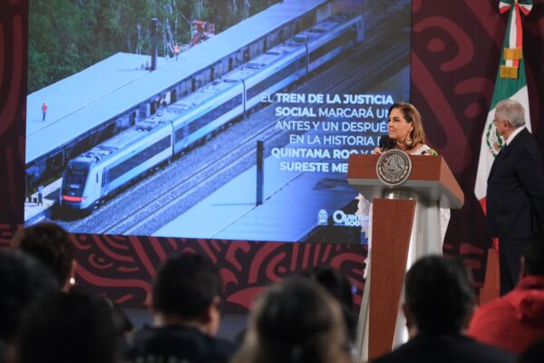 El Tren Maya marca un antes y un después en la historia de Quintana Roo y del Sureste Mexicano: Mara Lezama