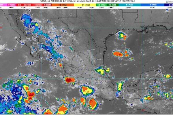 Se mantendrá el ambiente muy caluroso en el noreste, norte y noreste del territorio mexicano