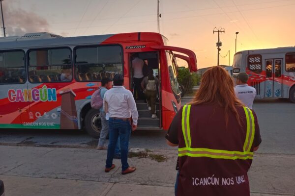 Inician operativos de supervisión en el cobro de transporte urbano