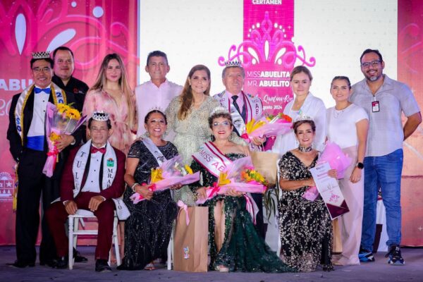 Celebra el DIF Quintana Roo el Certamen Miss Abuelita y Mr. Abuelito Quintana Roo 2024