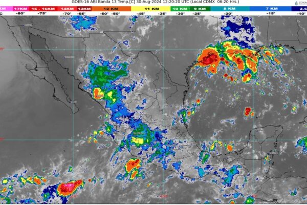 Pronostican lluvias intensas y clima inestable en gran parte del país