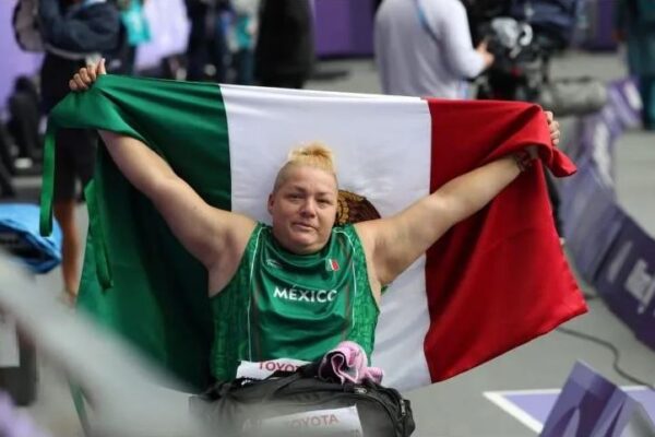 Rosa María Guerrero gana medalla de bronce en lanzamiento de disco