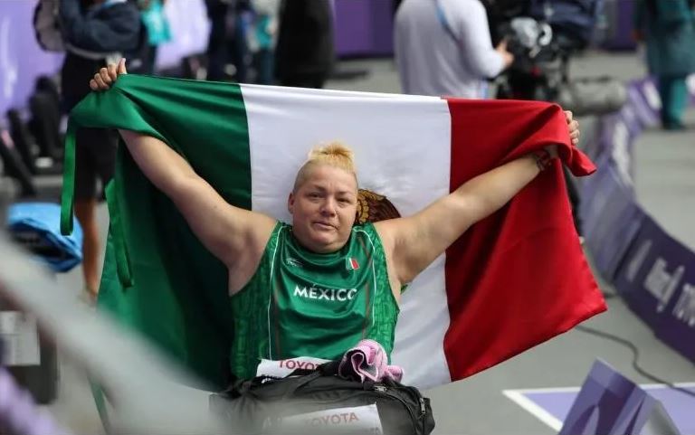 Rosa María Guerrero gana medalla de bronce en lanzamiento de disco