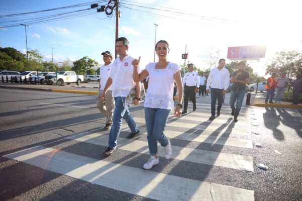 MODERNIZAMOS A CANCÚN CON INFRAESTRUCTURA DE CALIDAD: ANA PATY PERALTA