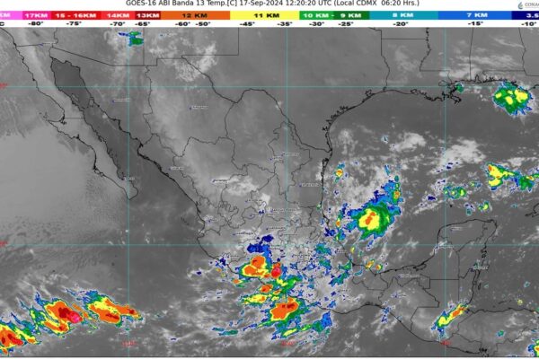 Frente frío No. 2 impacta el noroeste de México