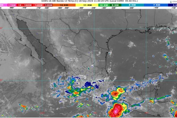 El frente frío número 2 se mantendrá sobre el norte de la República Mexicana