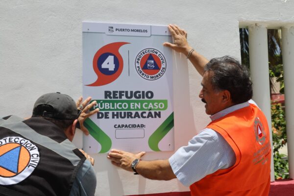 Protección Civil de Puerto Morelos da puntual seguimiento a fenómeno hidrometeorlógico en el Caribe