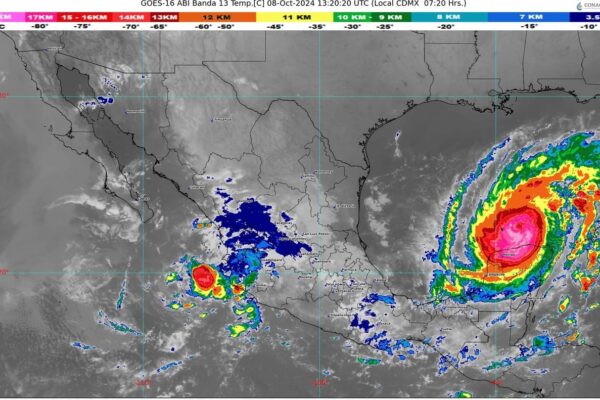 Prevén lluvias intensas en Yucatan y Quintana Roo