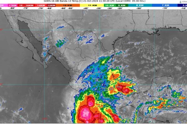 El frente número 5 se extenderá sobre la frontera norte de México