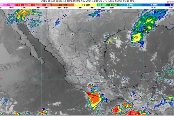 La onda tropical número 30 se desplazará al sur de Guerrero y Michoacán