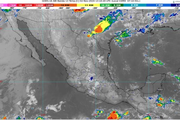 Frente frío trae nevadas al norte de Baja California