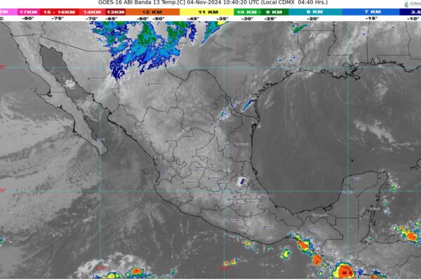 El frente frío número 7 se desplazará en el Norte de México