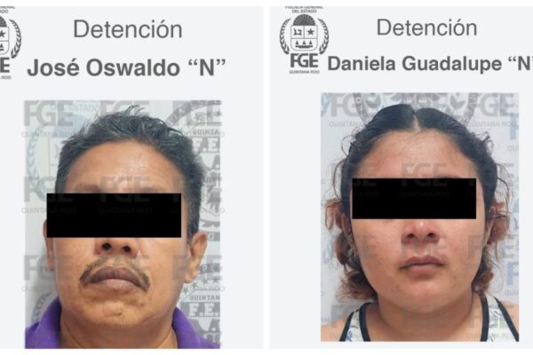 Captura FGE Quintana Roo a dos personas por secuestro en el municipio de Benito Juárez