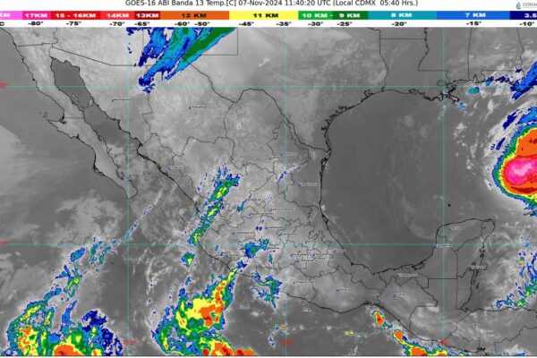 Frente frío número 8 se desplazará en el norte del país