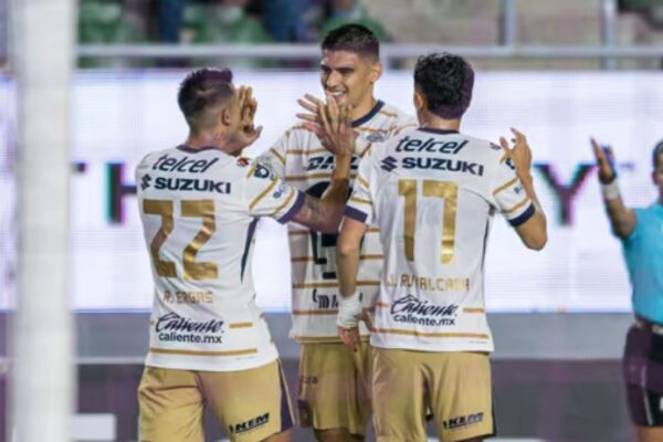 Gol de Guillermo Martínez define el partido Mazatlán vs. Pumas y manda a los felinos a Cuartos de Final