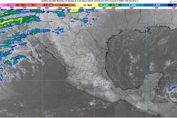 Un nuevo frente frío se aproximará a la frontera norte de México