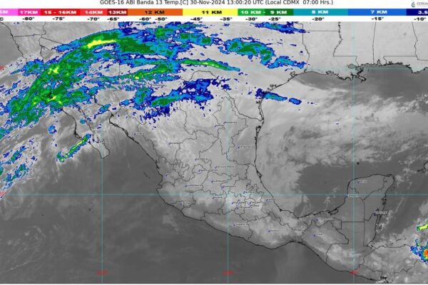 Prevén lluvias fuertes en Veracruz y Oaxaca