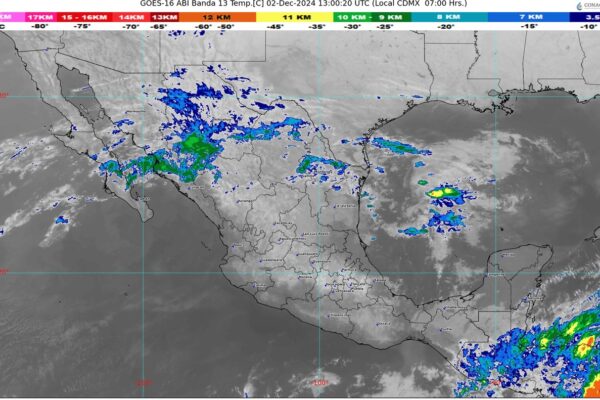 Pronostican lluvias fuertes, viento intenso y ambiente frío