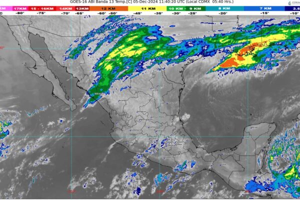 Un nuevo frente frío afectará a México