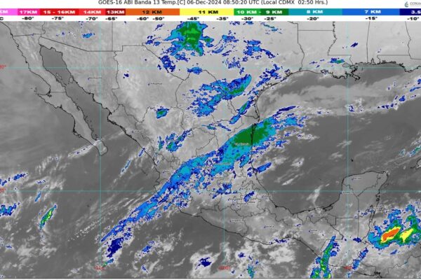 El frente frío número 13 se extenderá en Mexico