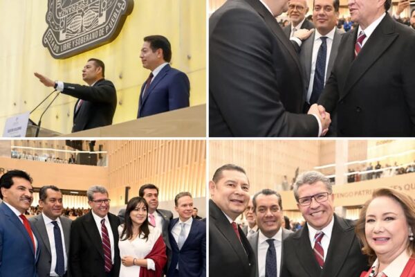 Ricardo Monreal felicita a Alejandro Armenta, nuevo Gobernador de Puebla