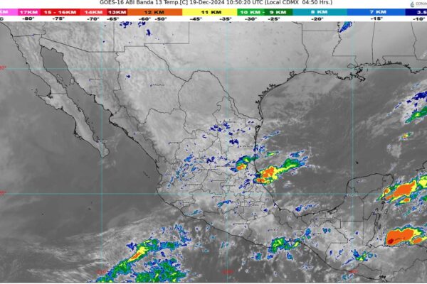 El frente frío se extenderá en México