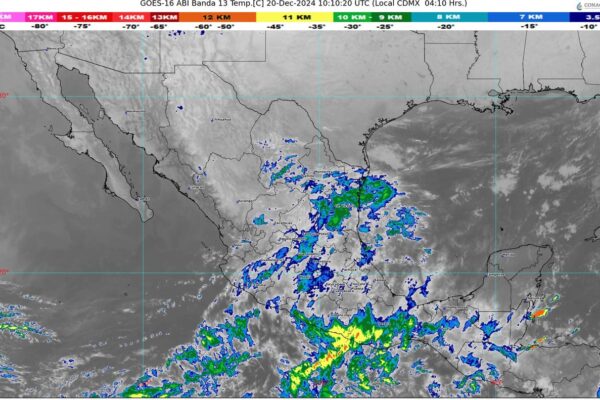 El frente frío número 15 se extenderá en México