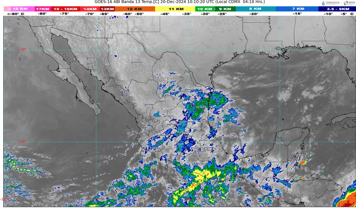 El frente frío número 15 se extenderá en México