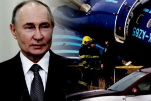 Putin admite que caída de avión en el Mar Caspio fue por su sistema antiaéreo