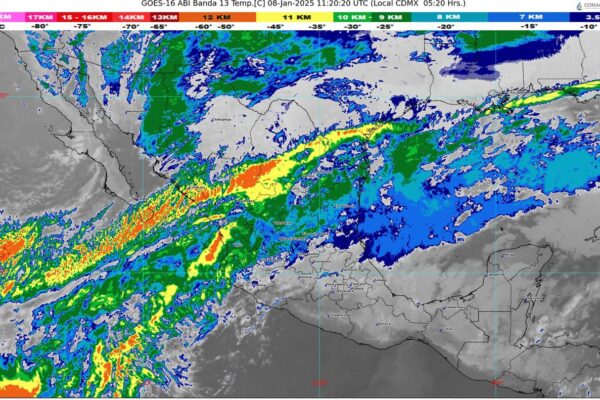 La segunda tormenta invernal afecta a México