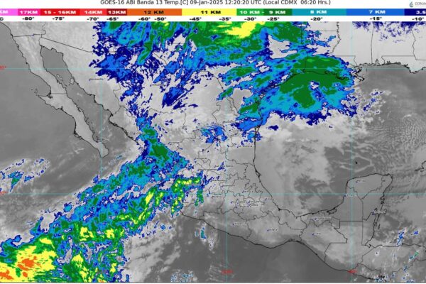 Un nuevo frente frío se aproximará a México