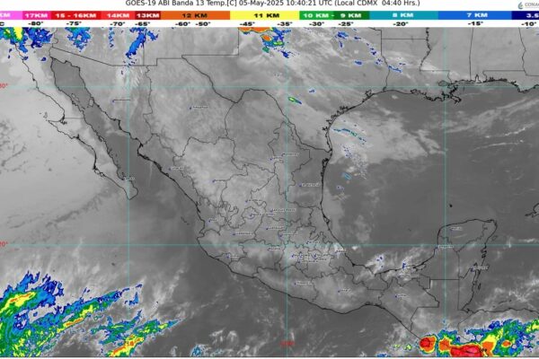 El frente frío número 42 se desplazará sobre el noroeste y norte del país