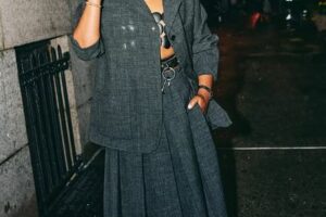 “Devoró”: Yalitza Aparicio se ‘roba’ las miradas con top metálico en el ‘after party’ de la MET Gala 2025