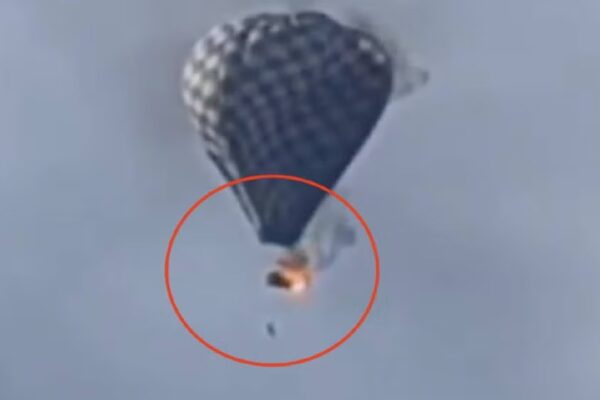 Globo aerostático se incendia en Zacatecas durante festival y deja un muerto