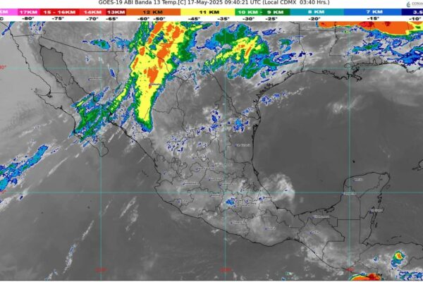 Ambiente caluroso a muy caluroso, en gran parte de la República Mexicana