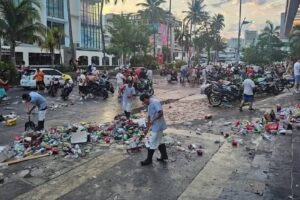 Acamoto 2025 deja más de 200 toneladas de basura en Acapulco