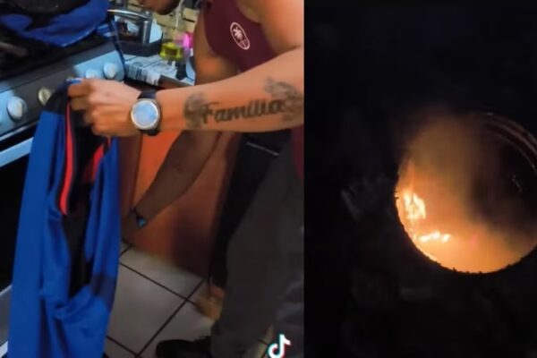 Aficionado de Cruz Azul quema su playera y renuncia al equipo tras eliminación