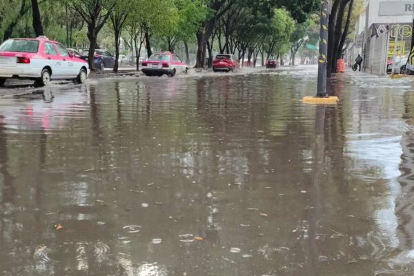 Se registran Afectaciones por lluvias en Ciudad de México