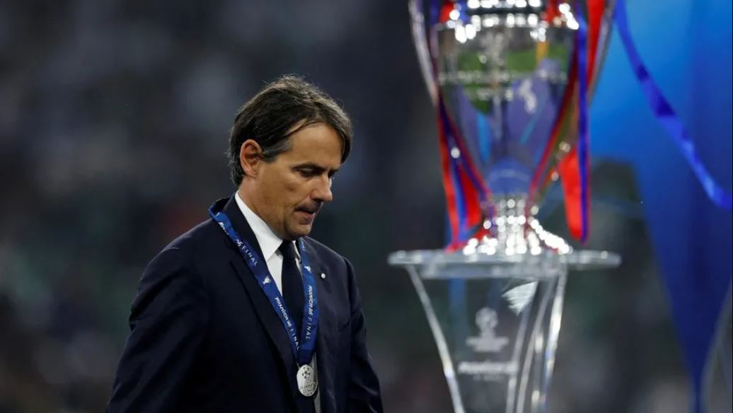 Inter de Milán anuncia salida de su entrenador Simone Inzaghi tras perder final de la Champions League
