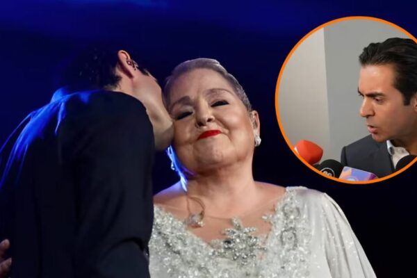 Ernesto D’Alessio enfrenta a reportera y amenaza con golpear a quien hable del estado de salud de su mamá