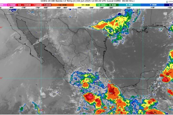 La onda tropical número 2 se desplazará sobre el sur del territorio nacional