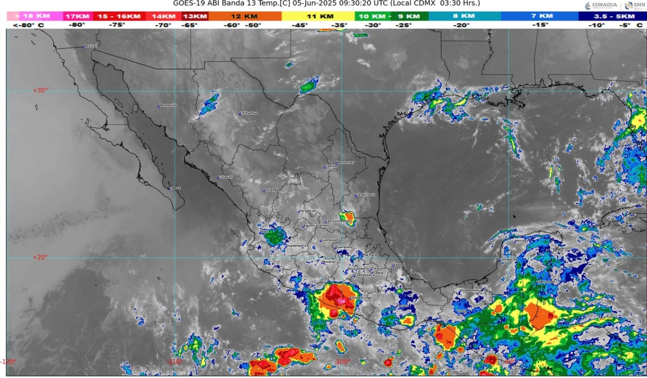 La onda tropical número 2 recorrerá el sur de las costas de Guerrero, cn probabilidad para desarrollo ciclónico