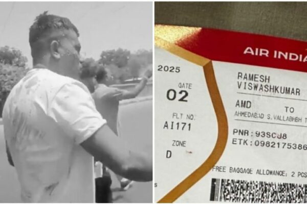 Un pasajero sobrevivió al accidente aéreo de Air India saltado del avión: “había cuerpos a mi alrededor”